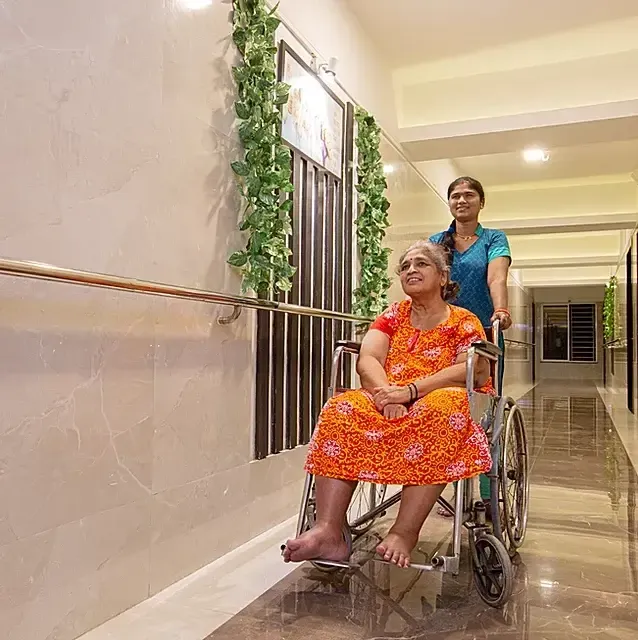 Peaceful living environment supporting senior well-being