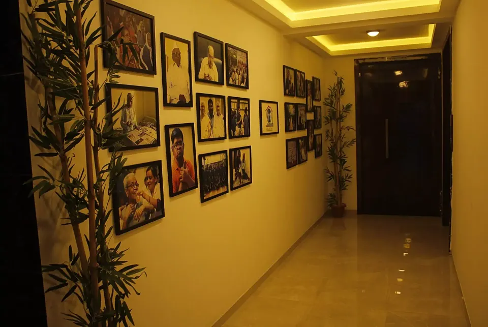 GoldenSky care facility interior living space and senior care resident room